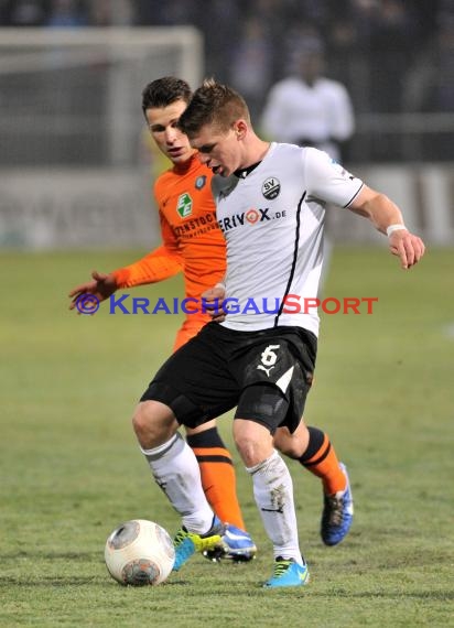 2. Bundesliga SV Sandhausen - FC Erzgebirge Aue im Hardtwaldstadion (© Kraichgausport / Loerz)